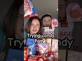 Trying candy part 1 #candy #valentines #chocolate #valentinesday #tryit