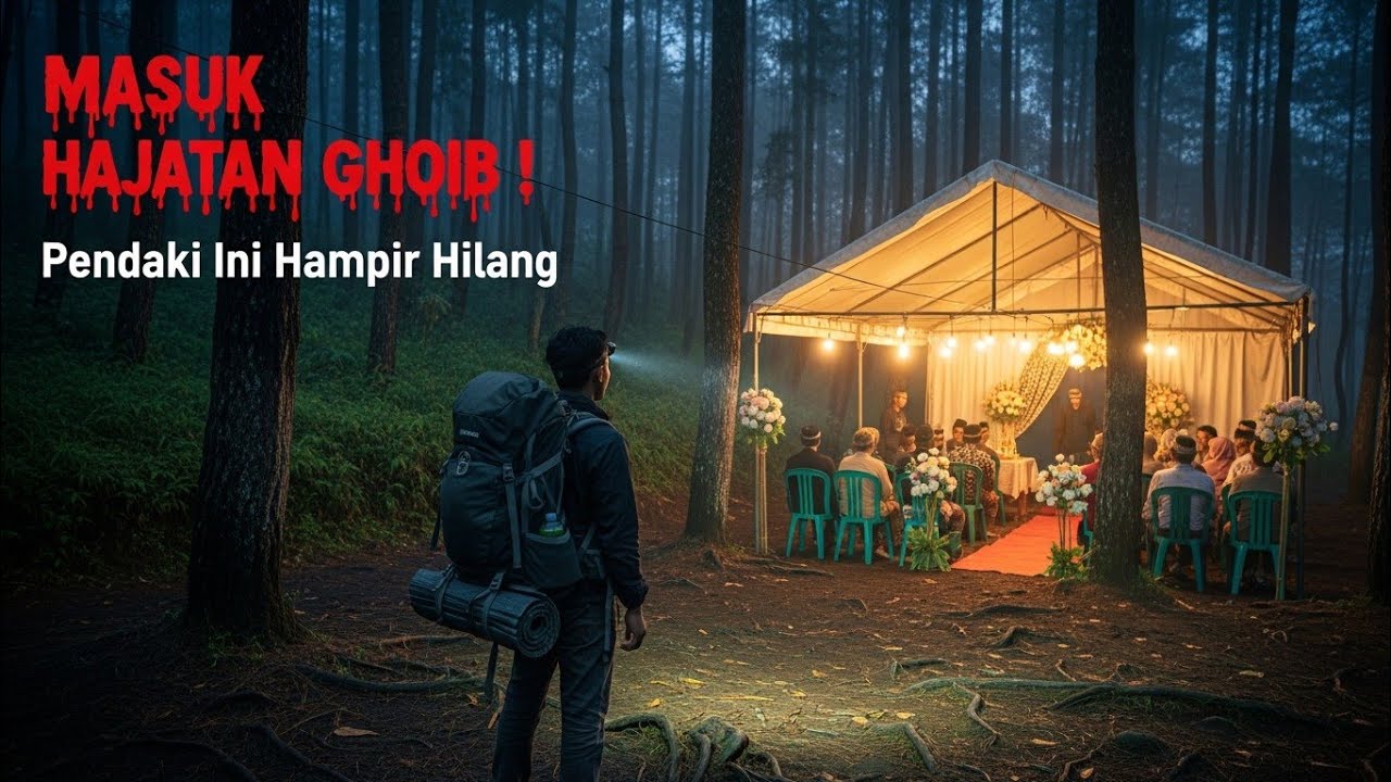 Masuk Hajatan Ghoib Saat Solo Hiking… Pendaki Ini Hampir Hilang