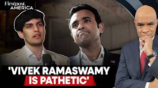 Ramaswamy's 'Being American' Remarks Ignite Feud with Nalin Haley | Firstpost America | N18G