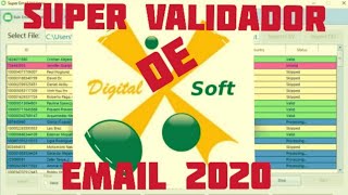 Como validar listas de emails com o Filtro Validador de Email em Massa 2022 screenshot 3