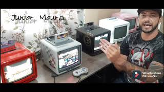 TV SEMP 1022 Custom Super Famicom - Custom Mini Tv Nintendo Mod