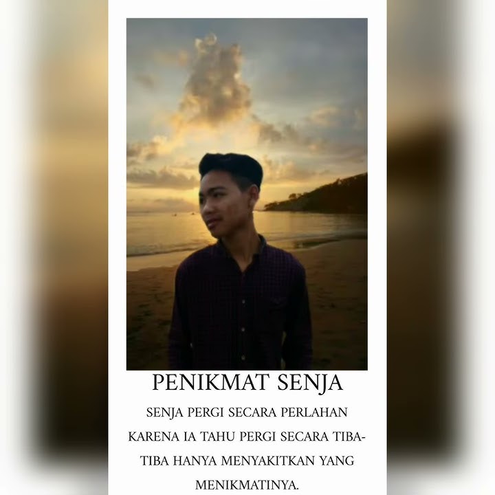 REZA PAHLEVI-SENJA snap WA keren