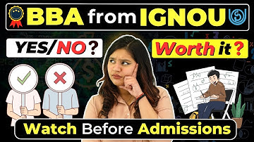 💥Online BBA from IGNOU? HONEST Review! WATCH THIS before BBA Admissions🔥#BBA #BBACourse #OpenBBA