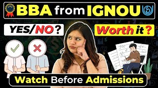 💥Online BBA from IGNOU? HONEST Review! WATCH THIS before BBA Admissions🔥#BBA #BBACourse #OpenBBA 💥Online BBA from IGNOU? HONEST Review! WATCH THIS before BBA Admissions🔥#BBA #BBACourse #OpenBBA