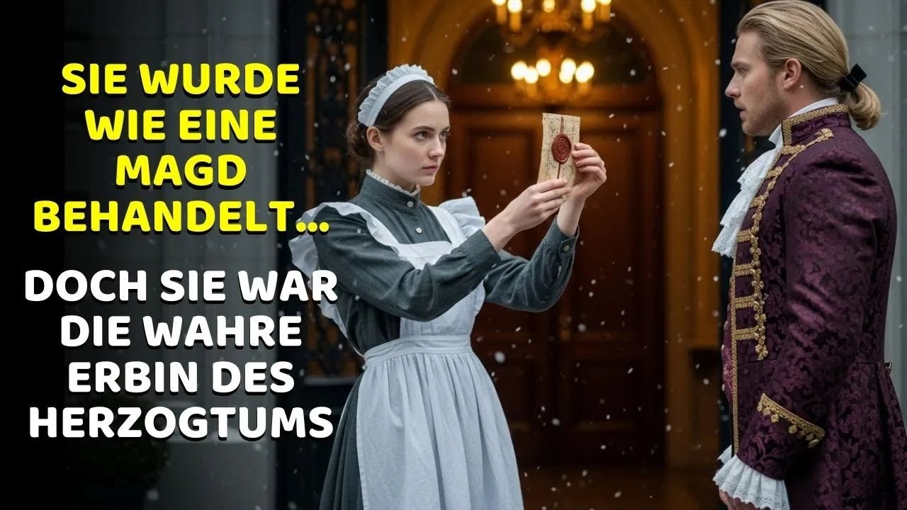 Der Herzog glaubte, sie sei nur eine Magd    Doch sie war die wahre Erbin