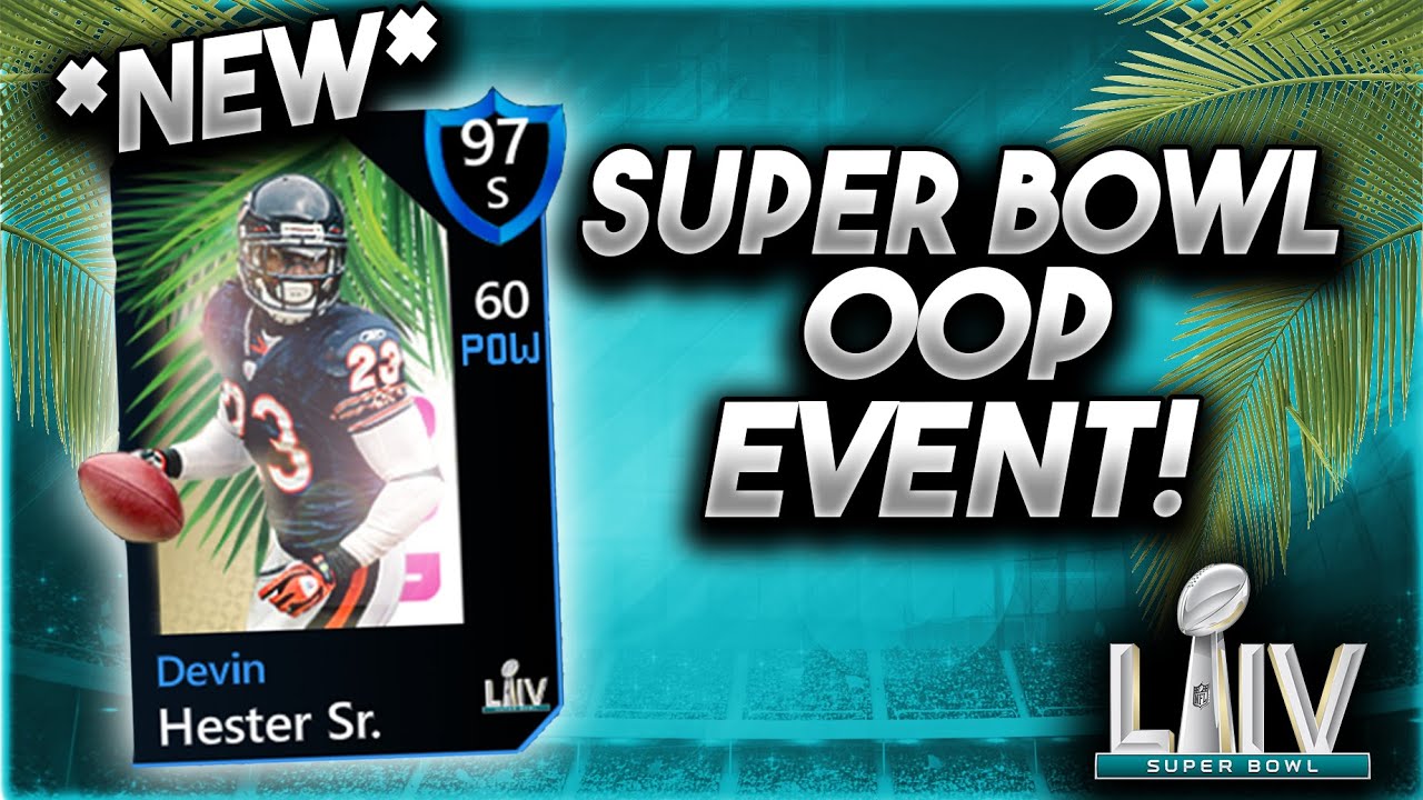 *NEW* SUPER BOWL OOP LIVE EVENT! - Madden Mobile 20