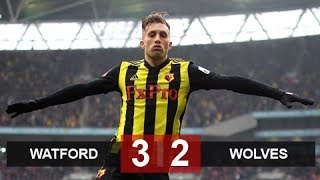What A Comback From Watford 3-2 Wolves All Goals & Highlights Fa Cup Semi-Final