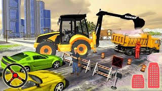 Snow Rescue Operation - Heavy Excavator Crane Driving Simulator | Android Gameplay screenshot 3