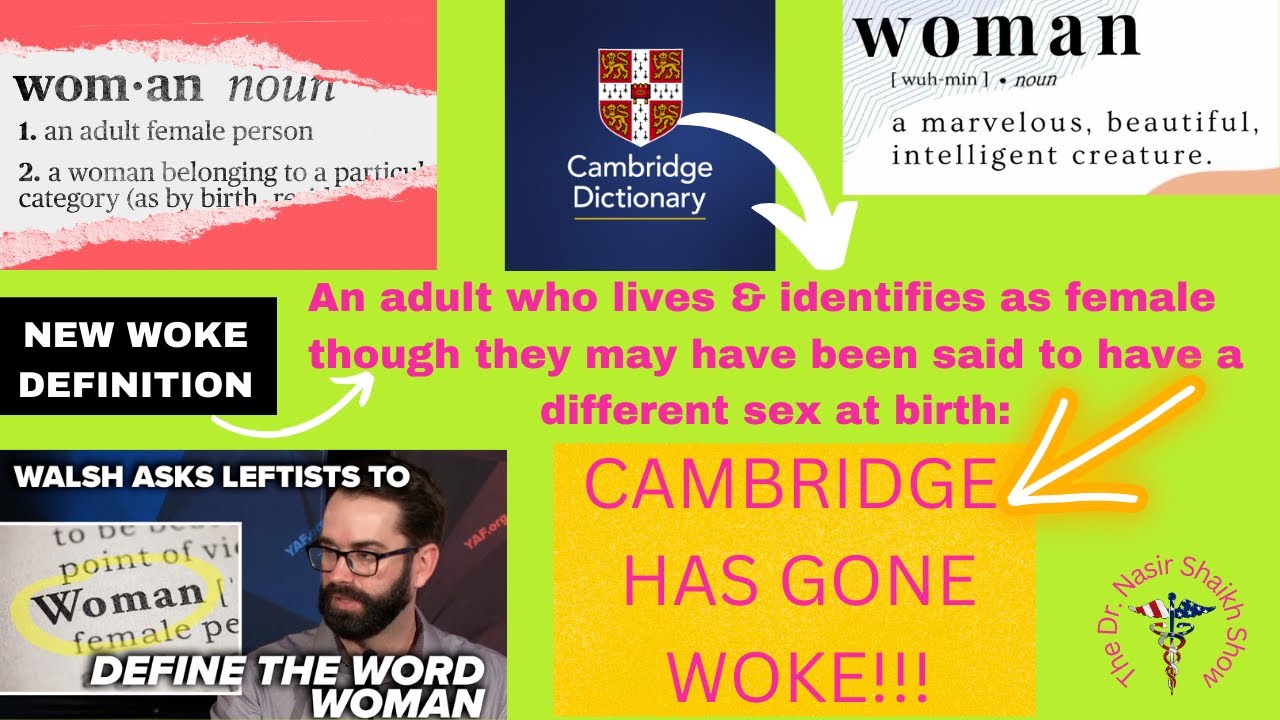 TRANSGENDERISM OFFICIALLY PART OF CAMBRIDGE DICTIONARY CHANGES WOMAN