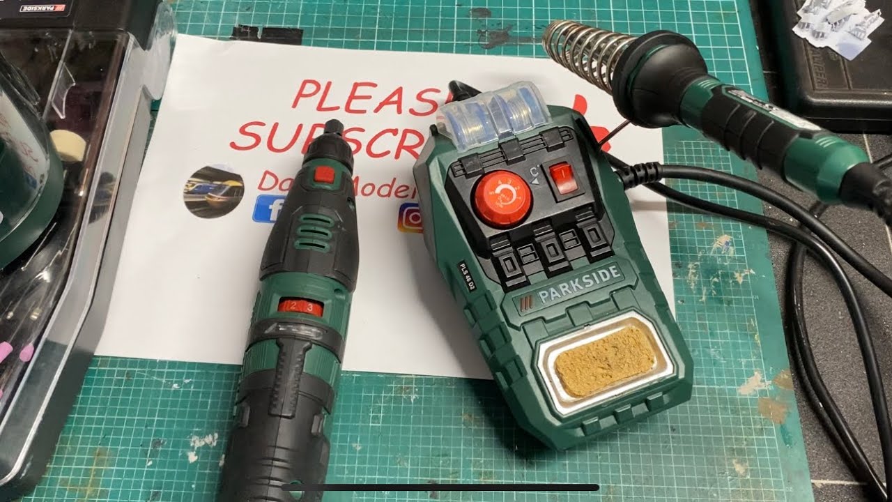 Lidl Parkside Multi tool and Soldering Iron test and rating. YouTube