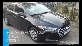 Авто из Армении 27 11 2022 Обзор автомобиля из США Hyundai Elantra 6 2017  Автоподбор для РФ Проходн