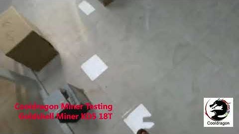 Cooldragon Goldshell KD5 18T Testing