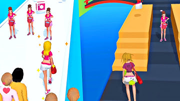 Makeover Run 💄👗All Levels Gameplay Android,ios Levels (49-53)