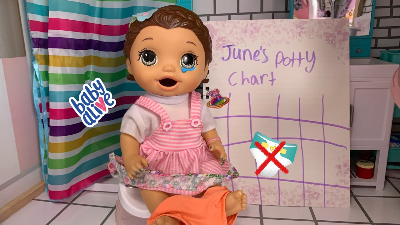 BABY ALIVE June Training Routine 🚽