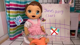 BABY ALIVE June Training Routine 🚽