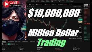 LIVE $10,000,000 Million Dollar Trade - Market Cipher Showing Major Move Up Today?