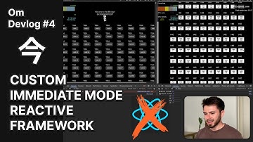 Created my own UI framework for my Electron OS — [ Om Devlog May 2025 ]