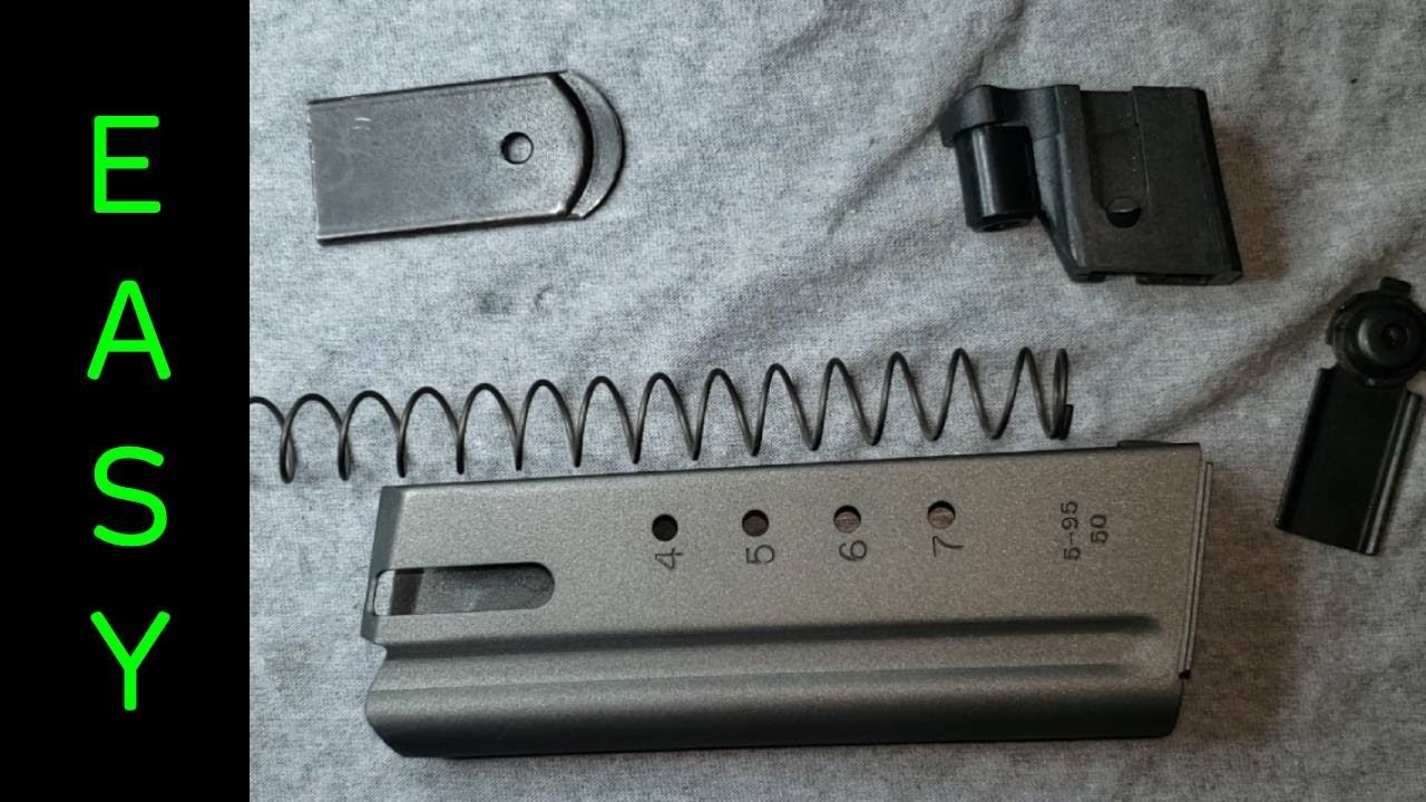 Desert Eagle magazine FULL disassembly and reassembly YouTube