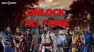 Unlock ALL SKINS Mortal Kombat 1