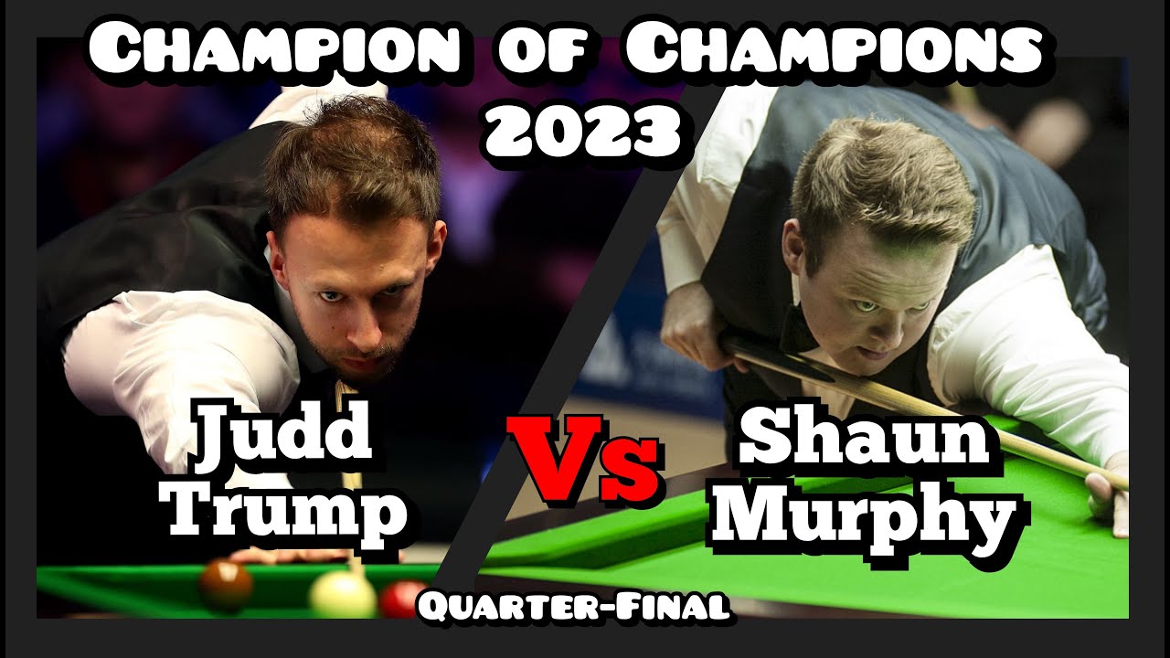 Judd Trump vs Shaun Murphy Champion of Champions Snooker 2023