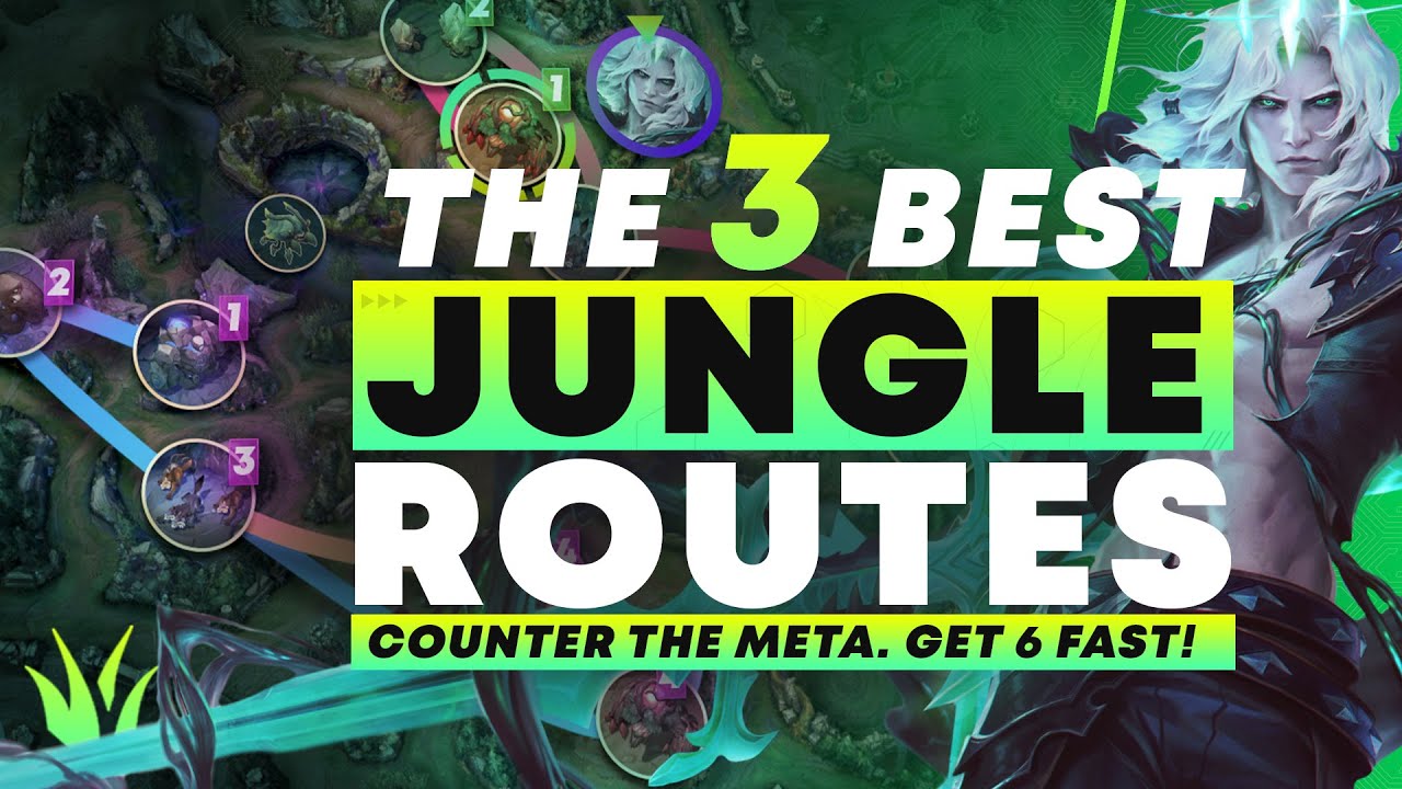 Updated BEST Jungle Routes/Clears For Season 11 & A Fast Level 6! 