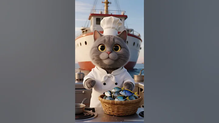 Video 10819671: british shorthair cat, funny british shorthair, animals british, gray cat, hilarious cat, cat hunting, cat fish