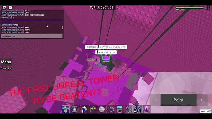 THE FIRST PLAYER TO BEAT AN UNREAL DIFFICULTY TOWER IN JTOH???