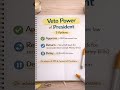 Veto power of President 🔥#presidentofindia #learnsimply #indianpolity #bastudents