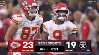 Which team will stay undefeated? Chiefs VS Raiders crazy ending in Vegas