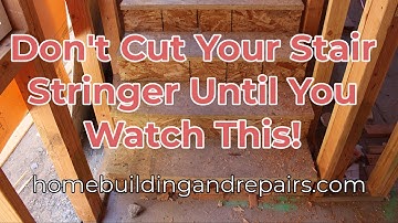 Why Your Stair Stringer is Too Long or Too Short - The Compounding Error