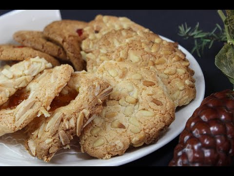 Pignoli Cookies/Almond Macaroons/Italian Macaroons. One simple recipe - 3 different cookies!