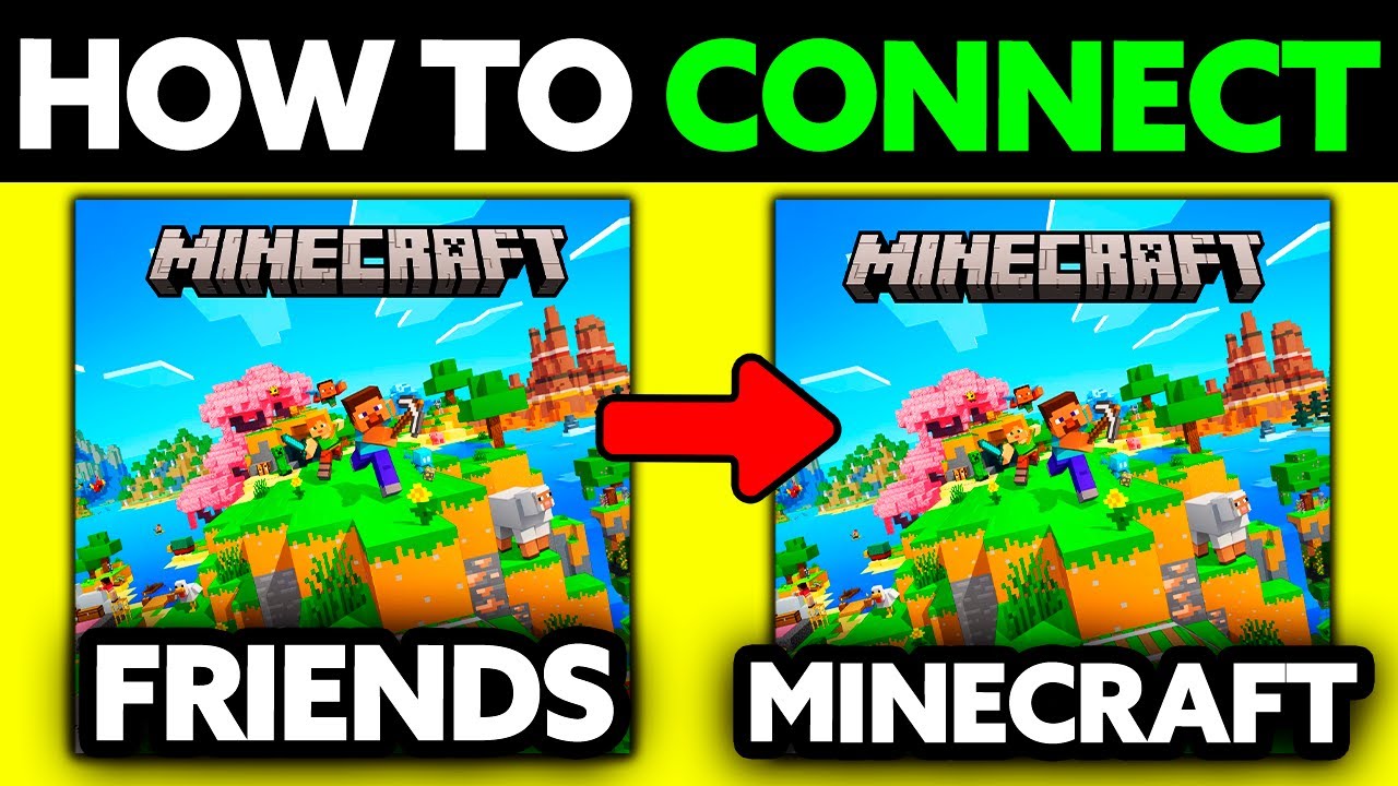 How To Connect Minecraft With Friends 2025 (UPDATED!)