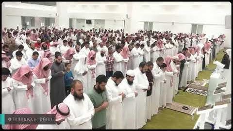 الشيخ ناصر القطامي  سورة الصافات وص صلاة التهجد رمضان1440