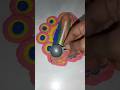Rangoli design for beginners small Rangoli tips and trick Easy Rangoli #shortvideo #rangoli #shorts