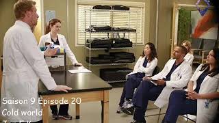 Grey's anatomy S9E20 - Cold world - Jon E K