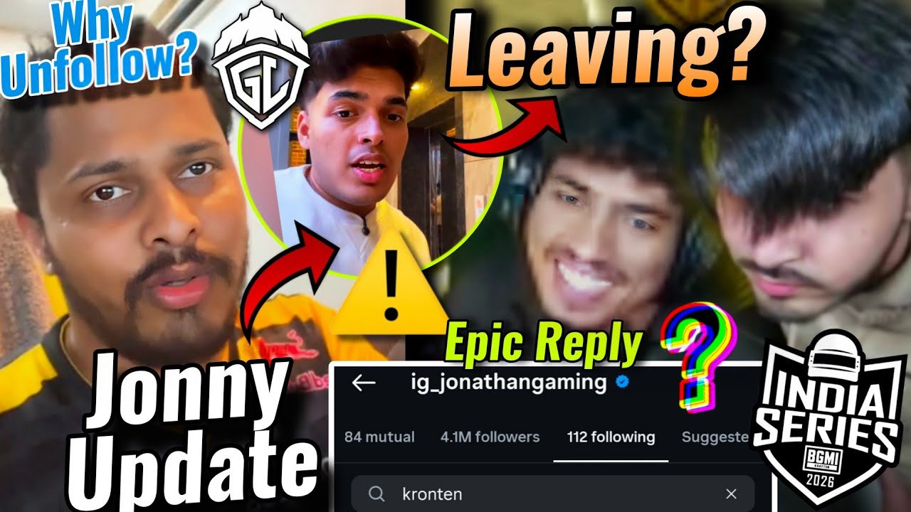 Jonny Update 💛 • Why Unfollow? 😳  Jonny Leaving Godl ?🚨 ~ Godz Epic Reply   • Omega On Jonny Rel. 💯
