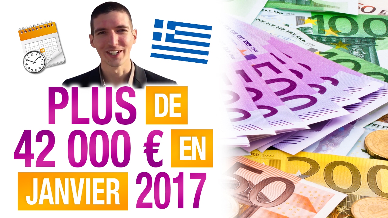 42 000 EUROS En JANVIER 2017 YouTube 42 000 EUROS En JANVIER 2017 YouTube
