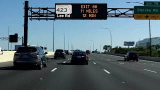 Interstate 4 (Exits 72 to 82) eastbound