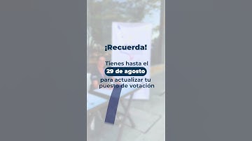 ¡No te quedes sin participar, tu voto cuenta🗳️! Inscribe tu cédula y actualiza tu puesto de votación