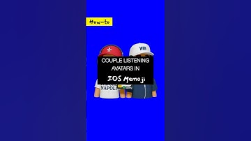 How to make couple listening avatars in iOS Memoji 🧐 #chatgptprompts