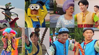 【4K】Universal Studios Beijing  Parade  2023/08/16  北京ユニバーサル　パレード 유니버셜스튜디오 베이징 퍼레이드 北京环球影城环球大巡游