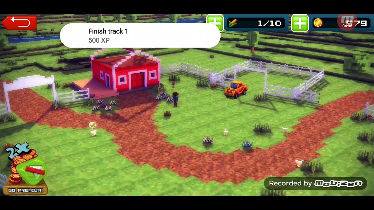 ИГРЕМ В ИГРУ Blocky Roads