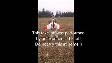 Ritewing Z3 Take-off (With a Twist...)