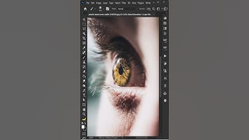 👁️ Change Eye Color in Photoshop - #Shorts photoshop tutorial