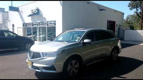 2018 Acura MDX Remote Start System