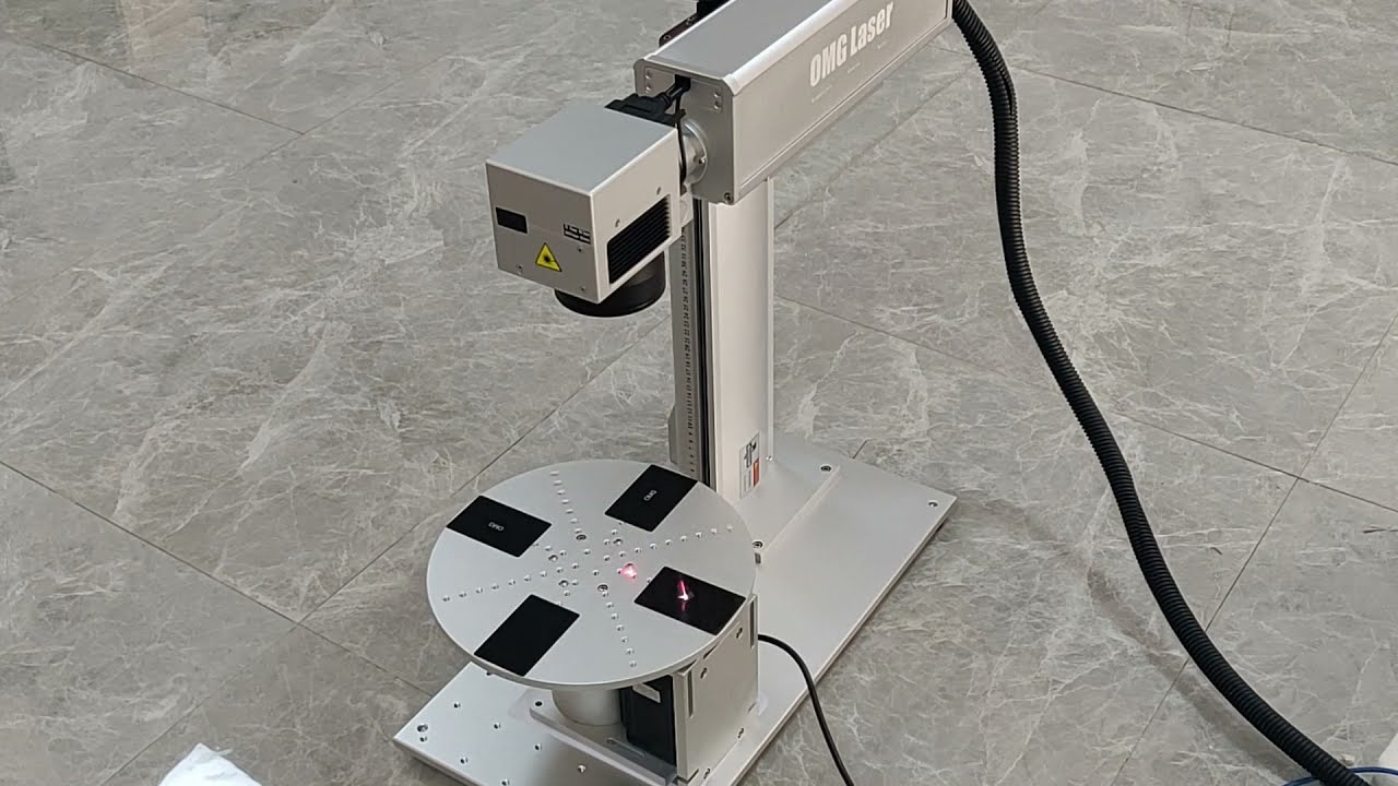 Rotate Table For Fiber Laser Engraving Machines YouTube