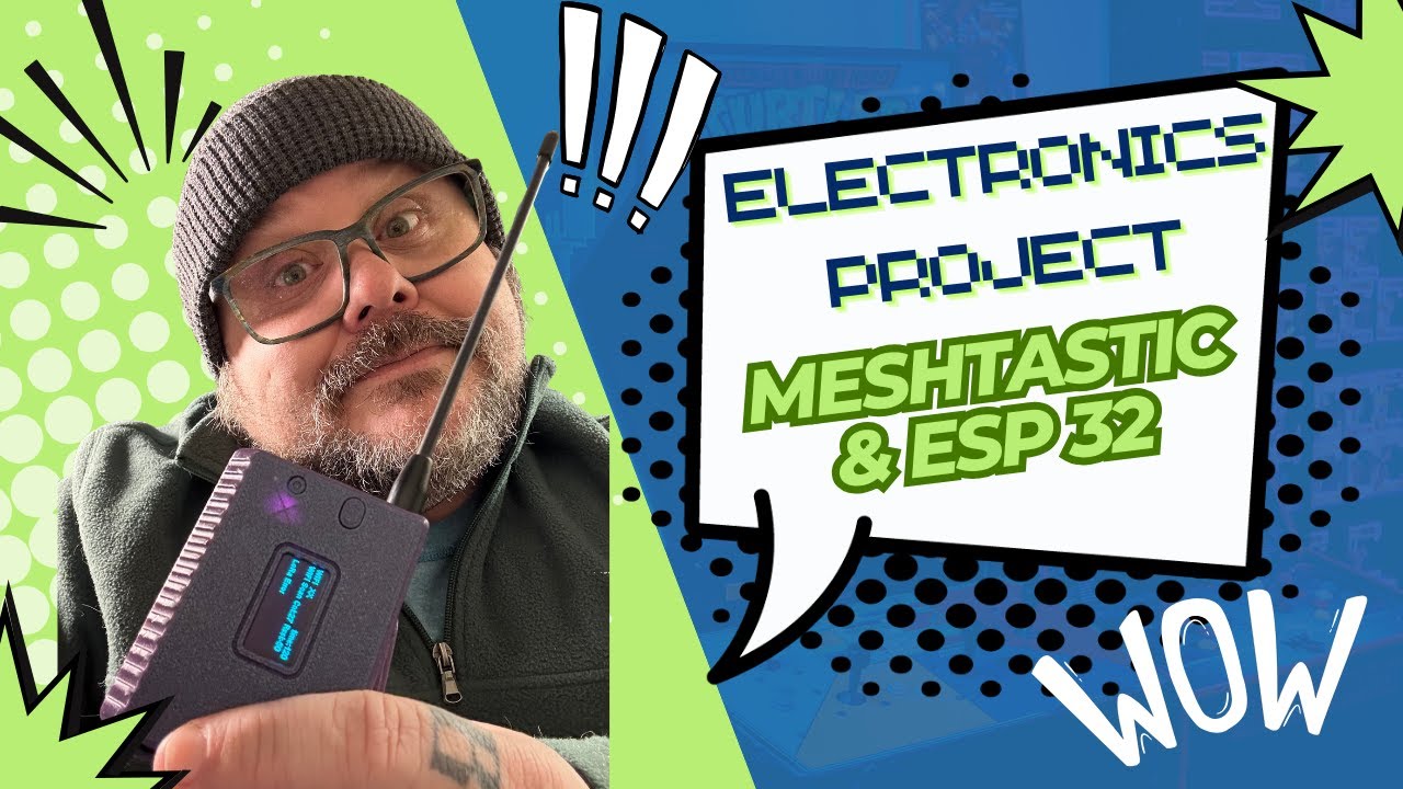 My First Electronics Project! Meshtastic & ESP32