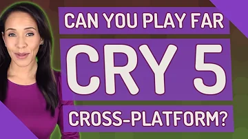 Je Far Cry 5 Cross play pro PS4 a PC?