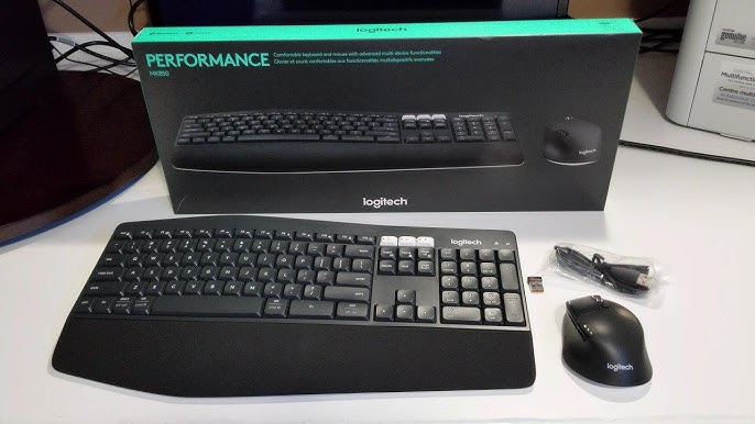 Logitech MK710 Kabelloses Wireless Maus Tastatur Set im Test- Preis  Leistung top Macbook und Windows - YouTube