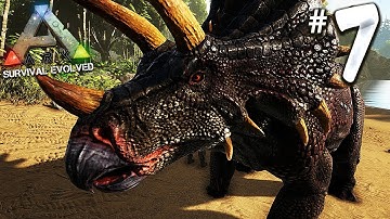 TAMING A TRIKE - Part 7 - Ark: Survival Evolved (The Island)